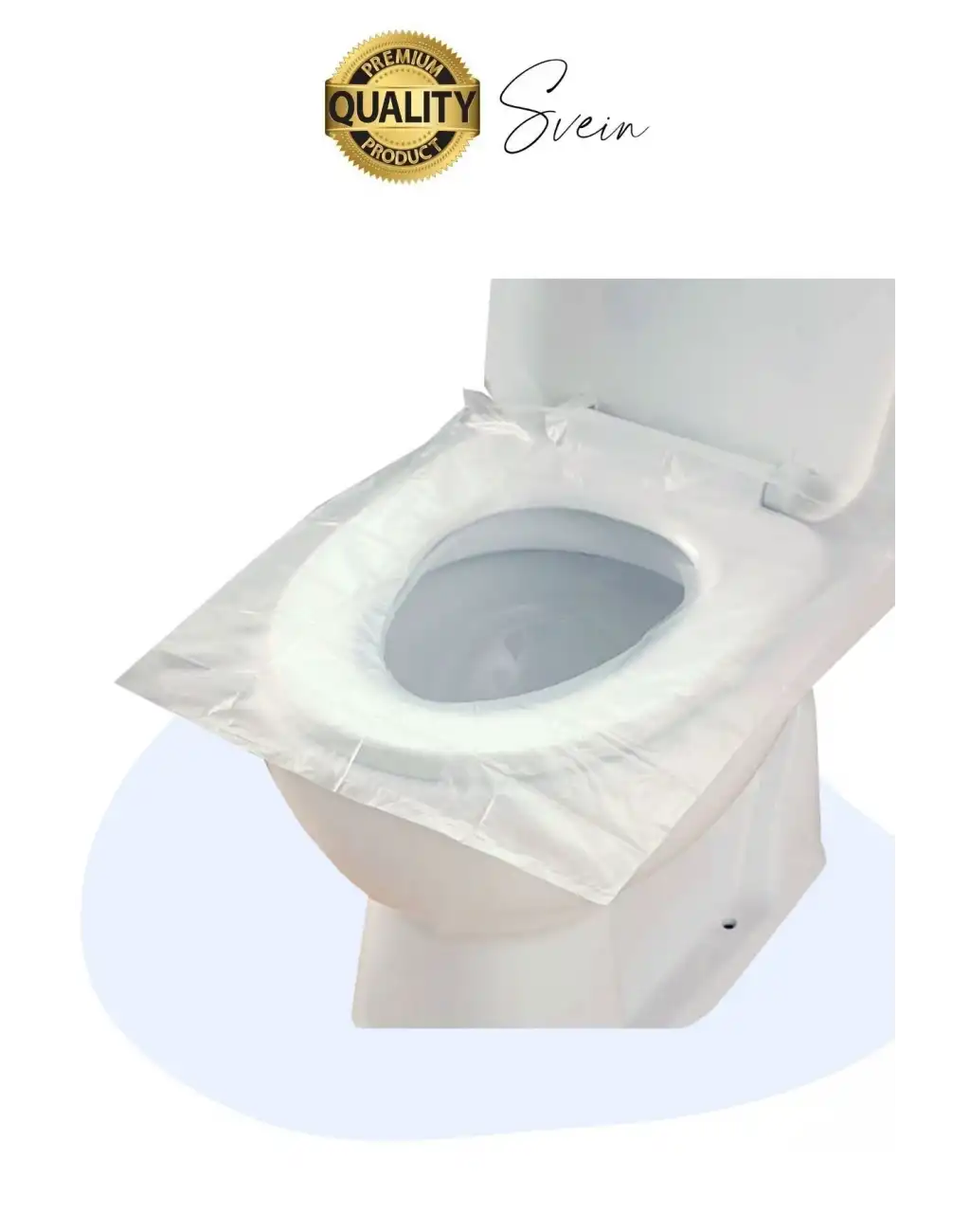 50 Adet Pratik Hijyenik Tek Kullanımlık Klozet Kapağı Pedi Örtüsü Yeni Sezon Koruyucu Kirletmez