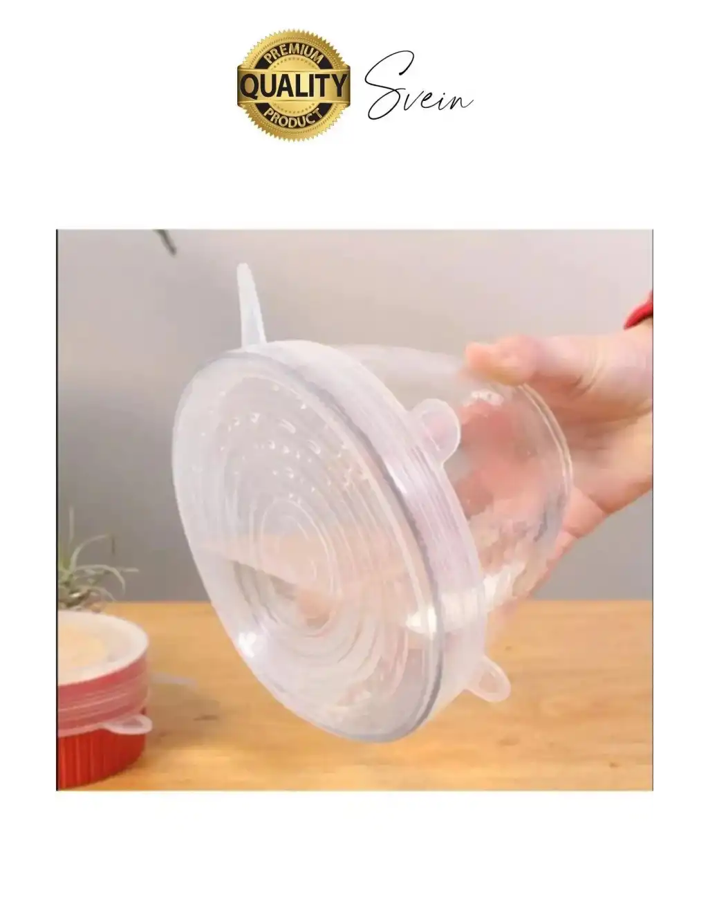 Sızdırmaz 6lı Silikon Kase Kavanoz Kapatma Kapak Seti Esnek Uyumlu Yırtılmaz Streç Saklama Kabı