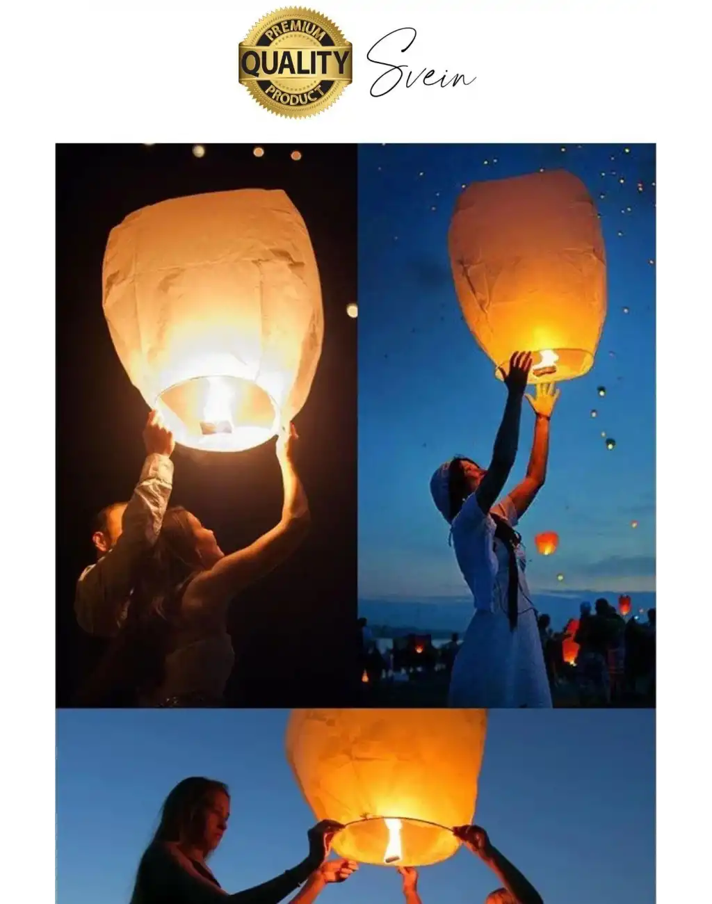 3 Adet Dilek Feneri Balonu Gece Ateş Gökyüzü Işığı Uçurtma Yırtılmaz Kaliteli Düğün Nişan Özel Gün