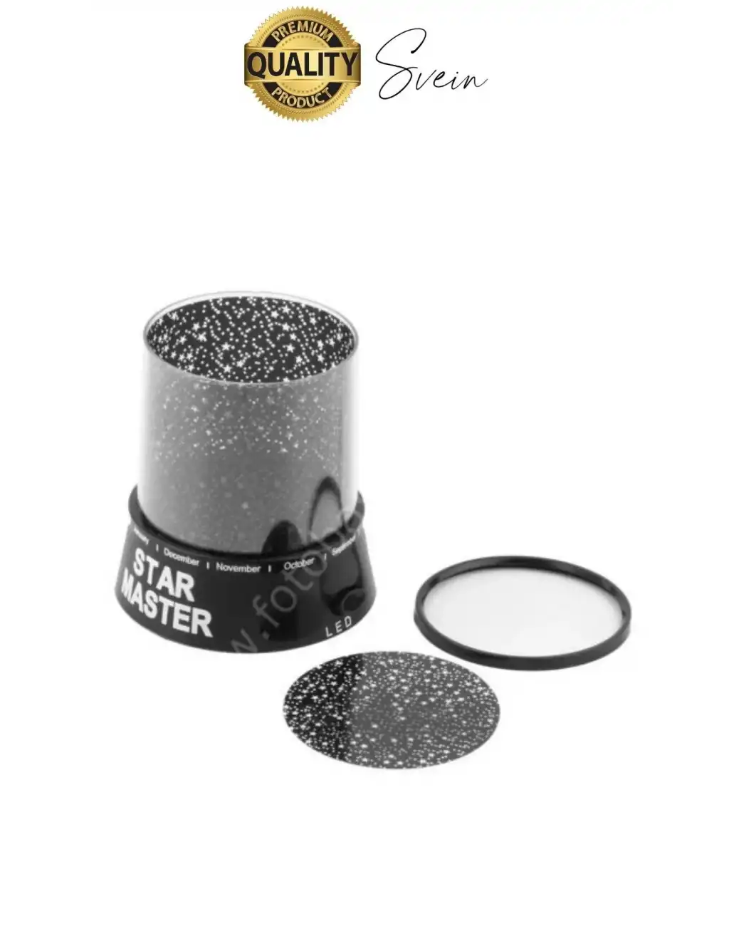 Premium Işık Yansıtmalı Yıldız Projeksiyon Gece Lambası Masa Üstü Pilli ve Usb Tavan Duvar Ambiyans