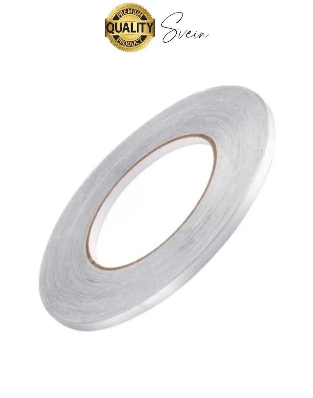 Premium Kendinden Yapışkanlı Gri Gümüş Renk Fayans Derz Arası İzolasyon Bandı Dekoratif Bant 0,5 cm