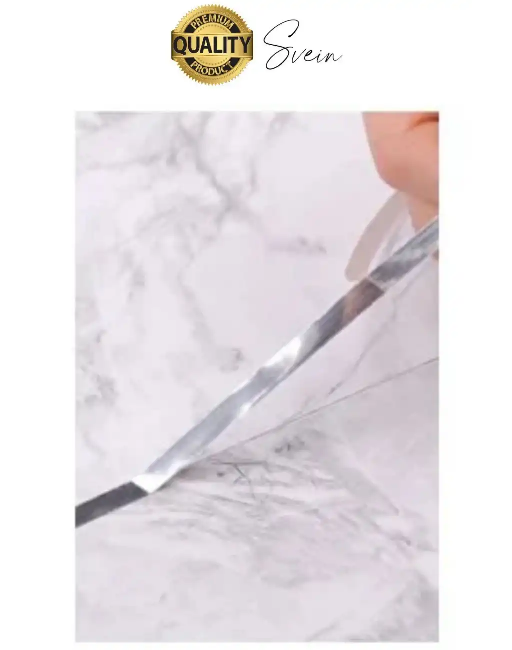 Premium Kendinden Yapışkanlı Gri Gümüş Renk Fayans Derz Arası İzolasyon Bandı Dekoratif Bant 0,5 cm