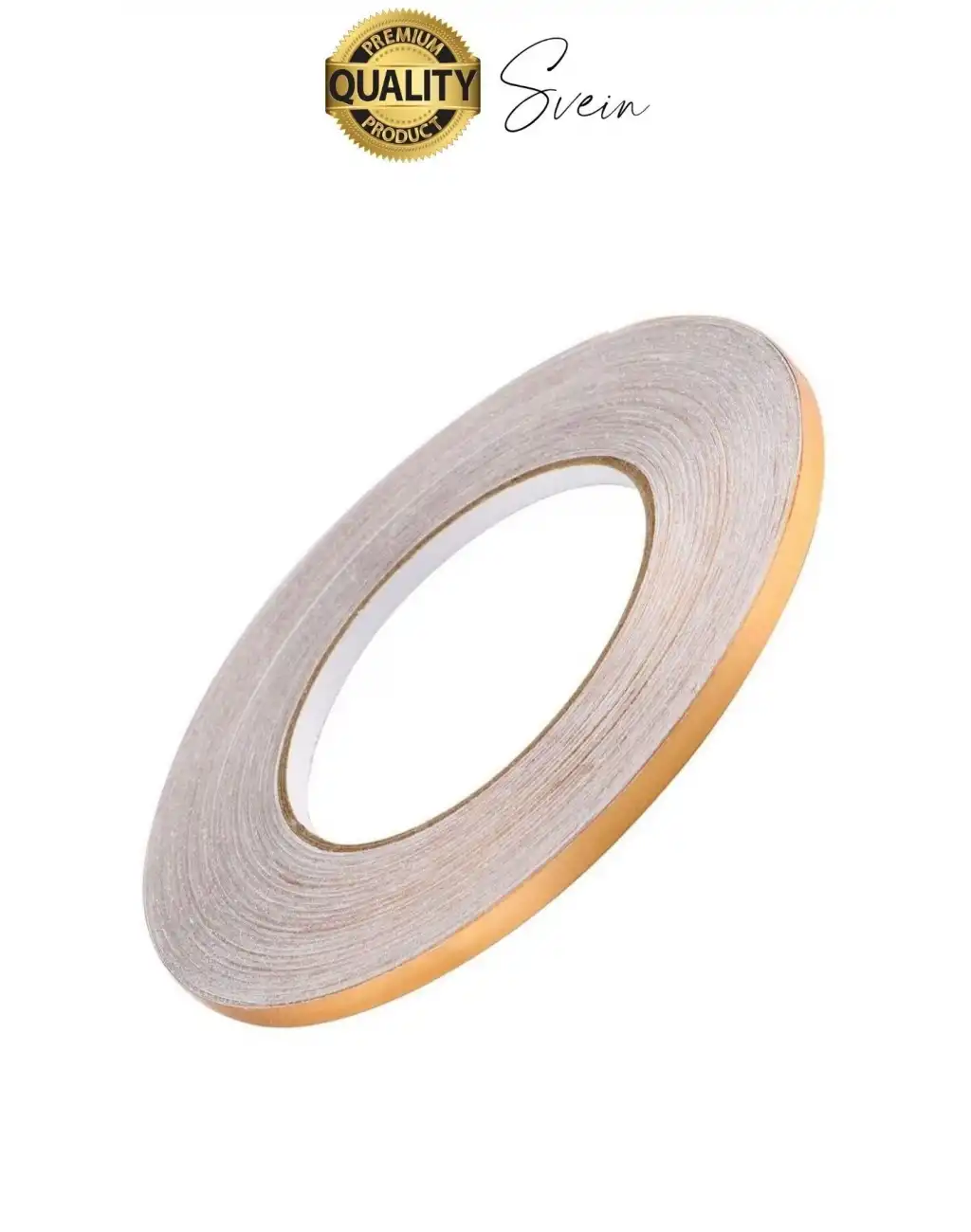 Premium Kendinden Yapışkanlı Gold Sarı Renk Fayans Derz Arası İzolasyon Bandı Dekoratif Bant 0,5 cm