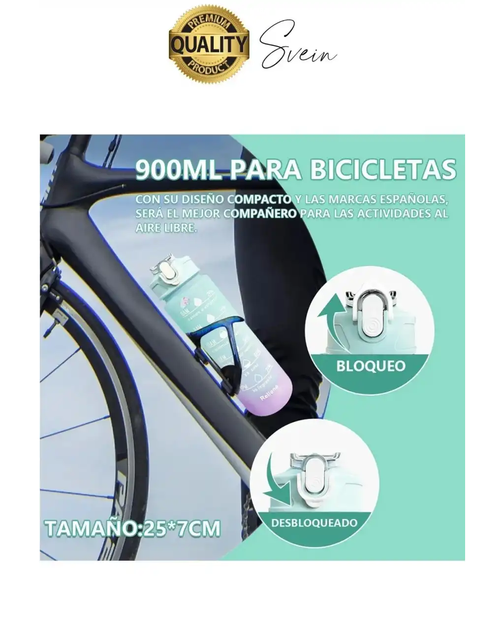 Yeni Model Pipetli 4 Boy Motivasyonel Su İçecek Matarası Sporcu Suluk Şişesi Renkli Büyük ve Küçük