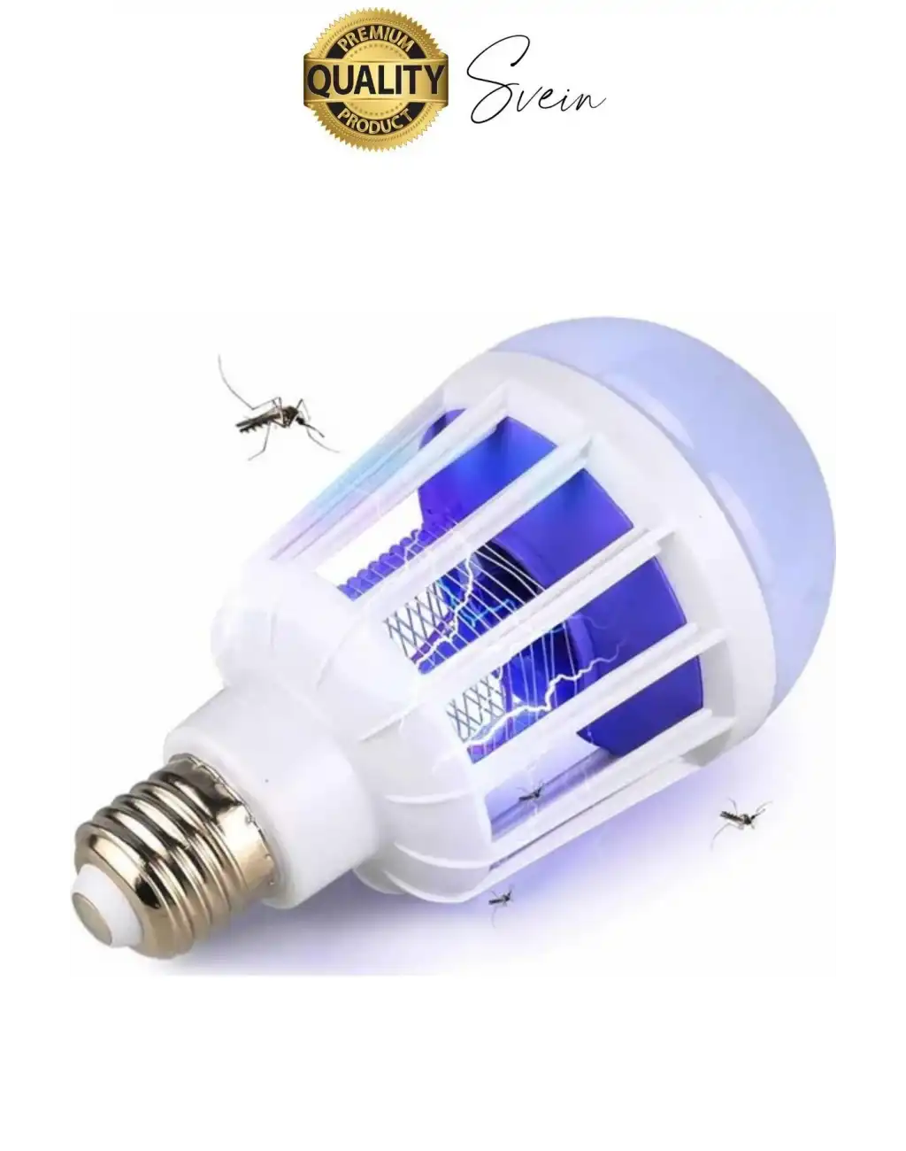 Sinek Kovucu Sineksavar Ultraviyole Ampul Sivri Böcek Haşere Giderici Öldürücü Led Işık Tasarruflu