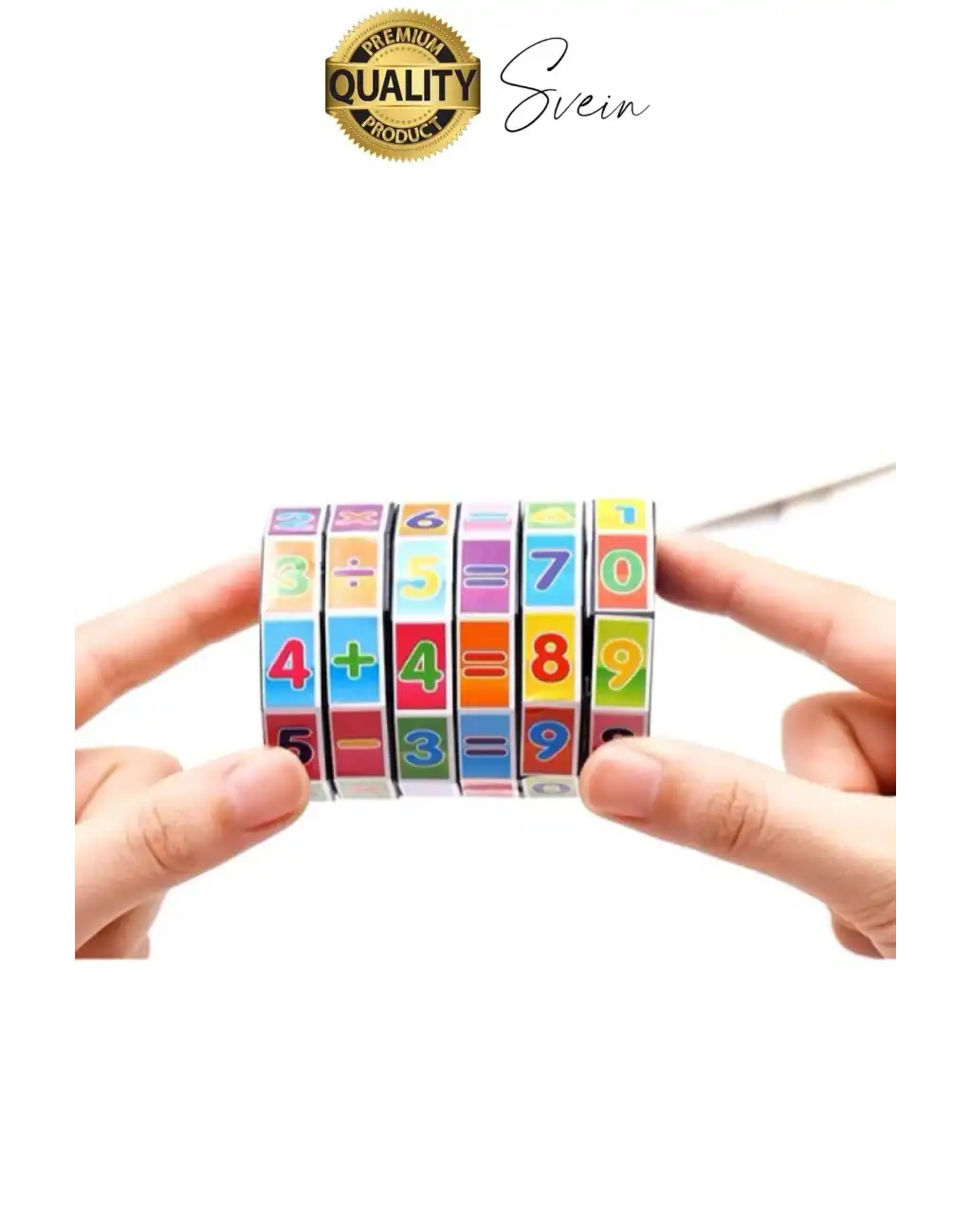 Özel Üretim Eğlenceli Toplama Çıkarma Çarpma Bölme Matematik Eğitici Küp Oyuncağı Zeka Geliştiren