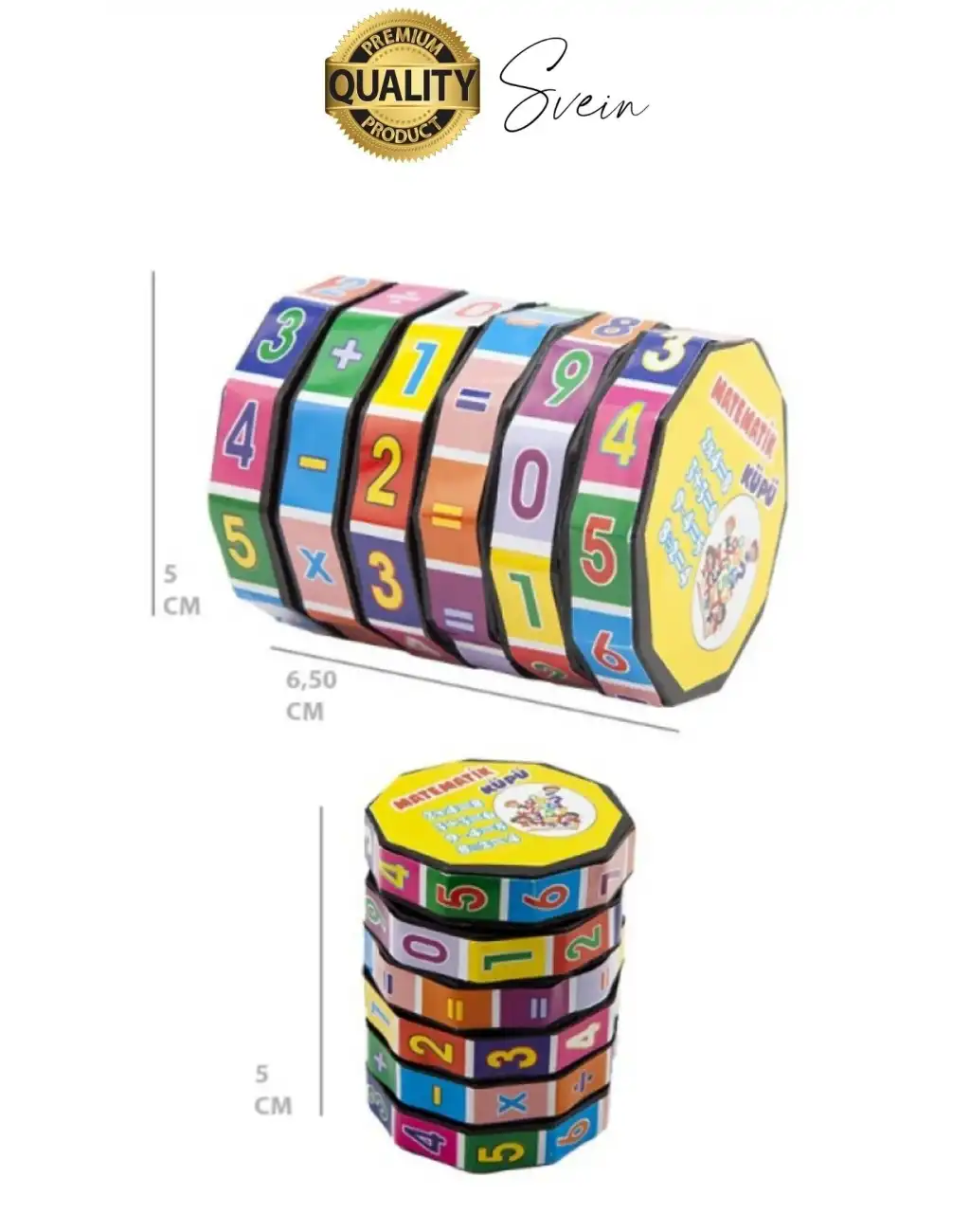 Özel Üretim Eğlenceli Toplama Çıkarma Çarpma Bölme Matematik Eğitici Küp Oyuncağı Zeka Geliştiren