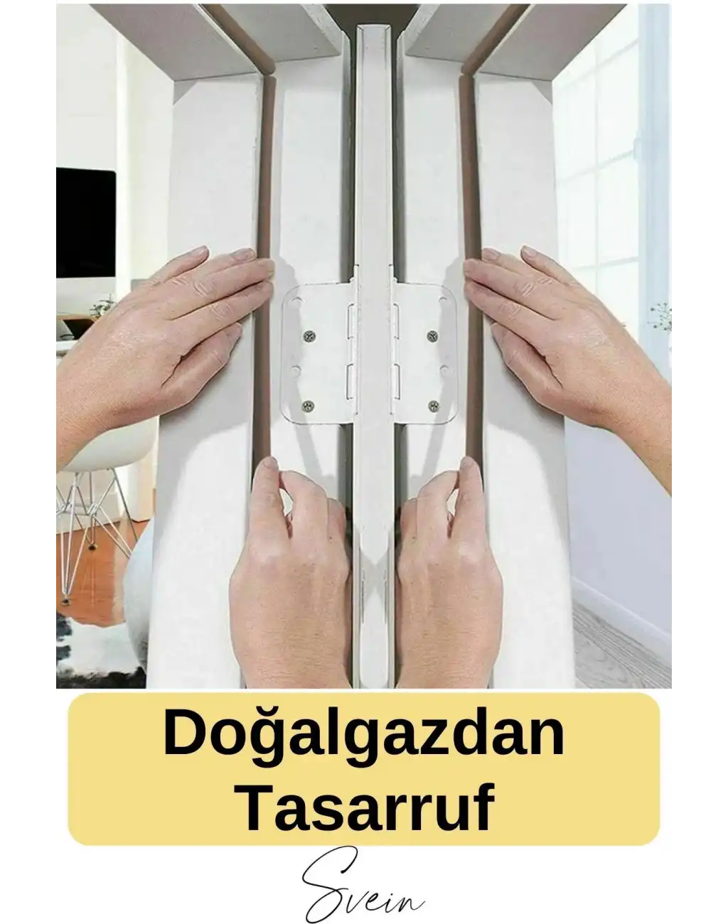 Kalın Kauçuk 2x50=100 mt Ekstra Uzun Kahve Kapı Pencere Fitili Soğuk Koruyucu Geçirmez İzolasyon