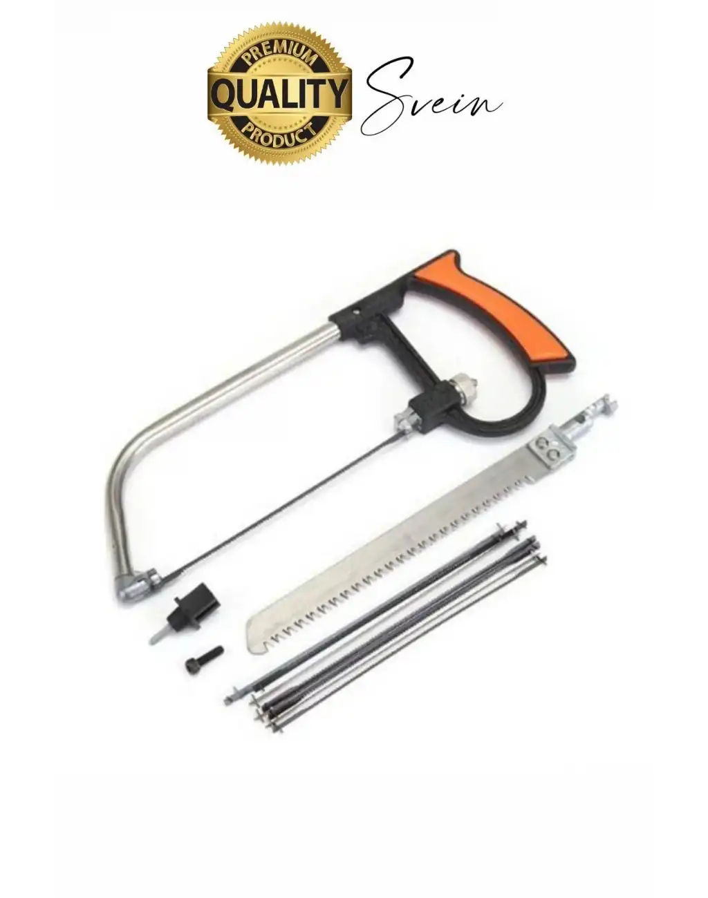 Çok Amaçlı Ev Tipi Güçlü 4 Yedek Bıçak Ayarlanabilir Ahşap Lastik Boru Kesim Kıl Testere Kesme Seti