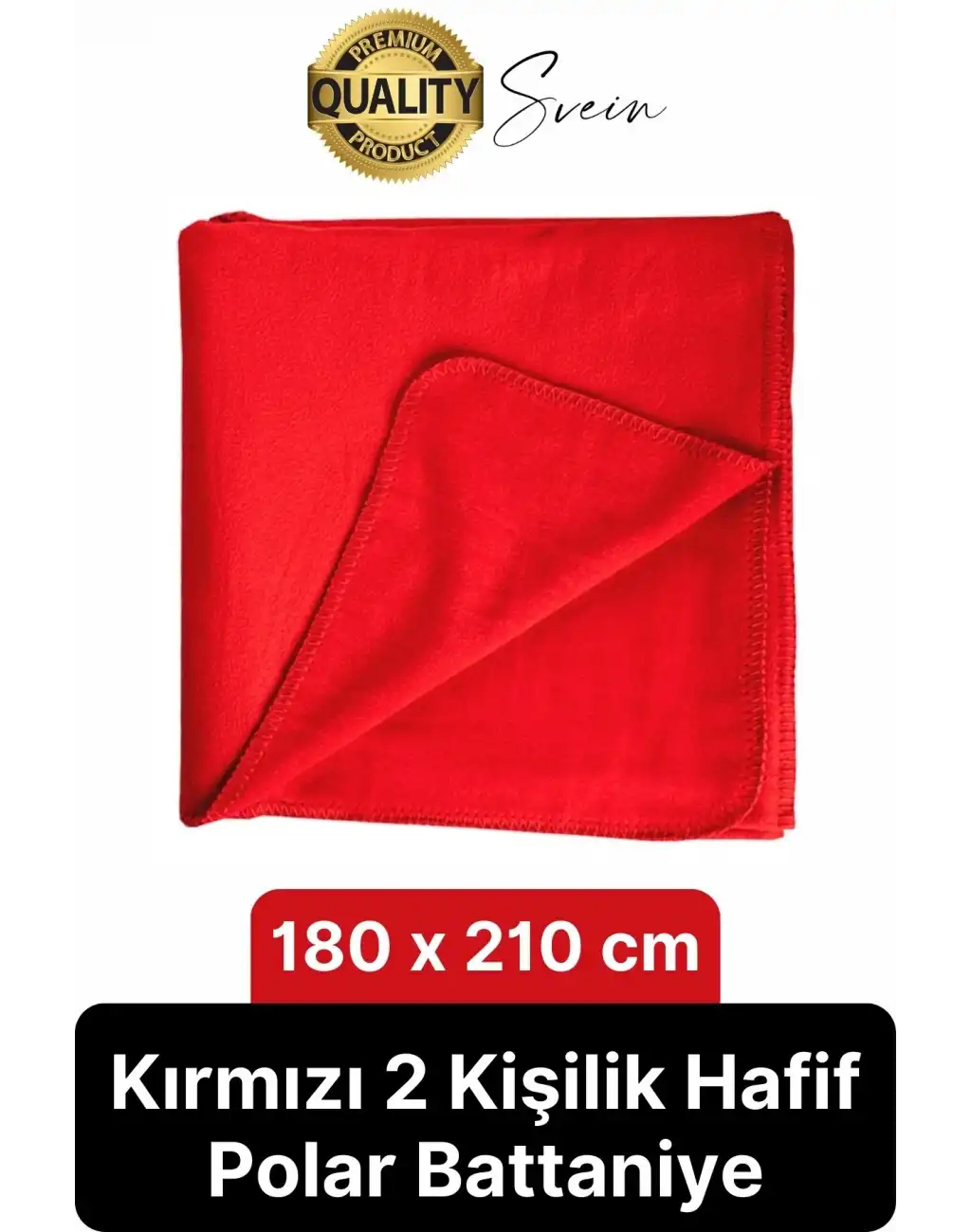 180x210 cm 2 Kişilik Sıcacık Kışlık Polar Yumuşak Rahat Konforlu Kırmızı Renk Hafif TV Battaniyesi