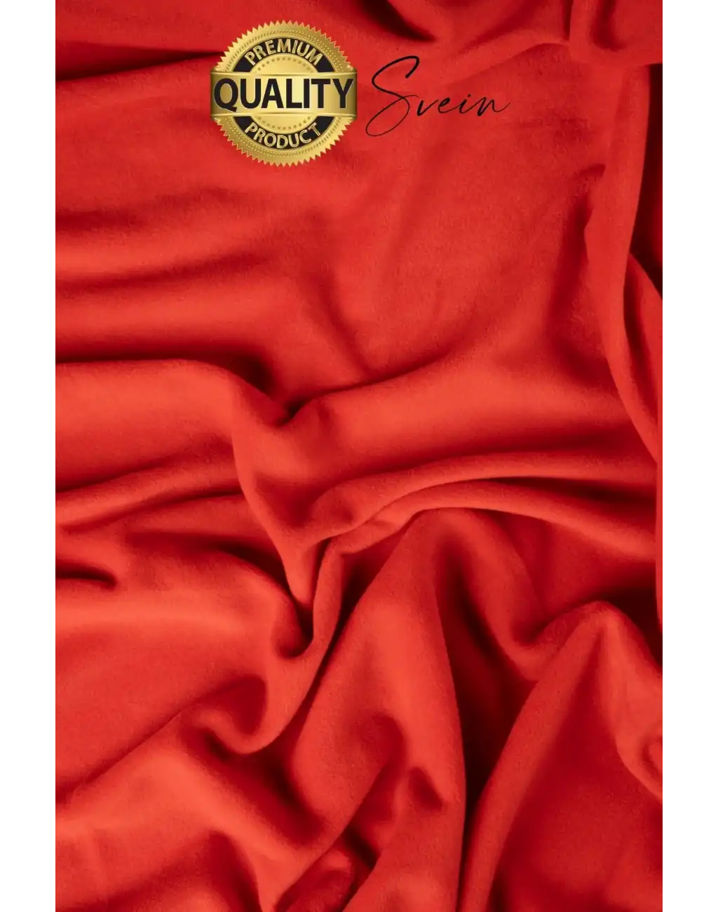 180x210 cm 2 Kişilik Sıcacık Kışlık Polar Yumuşak Rahat Konforlu Kırmızı Renk Hafif TV Battaniyesi