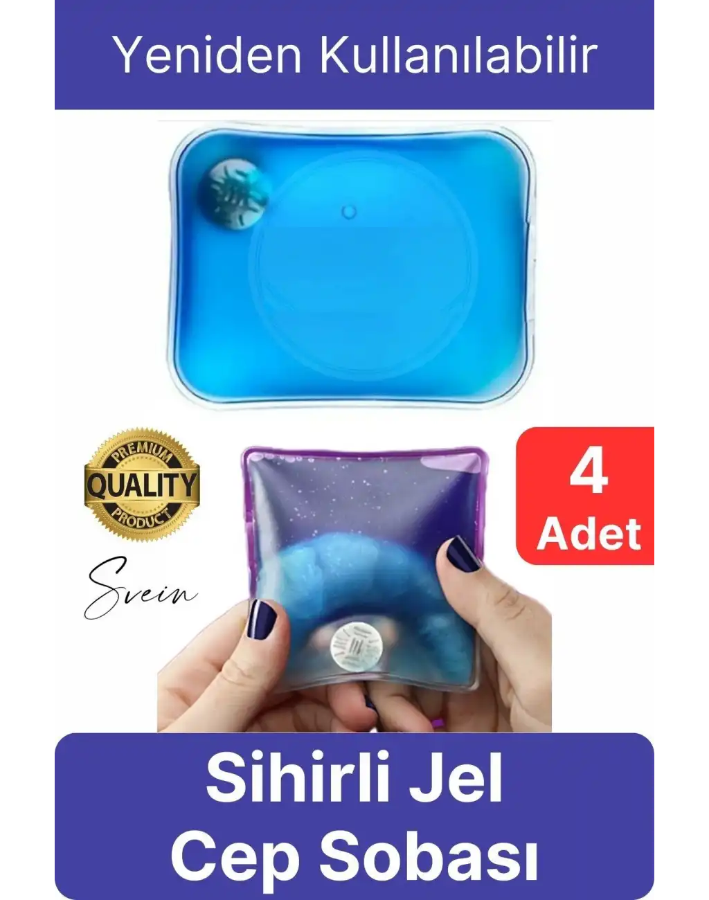 4 Adet El Cep Sobası Sihirli Jel Isıtıcı Sıcak Su Torbası Ped Isınmatik Avcı Balıkçı Dağcı Kamp