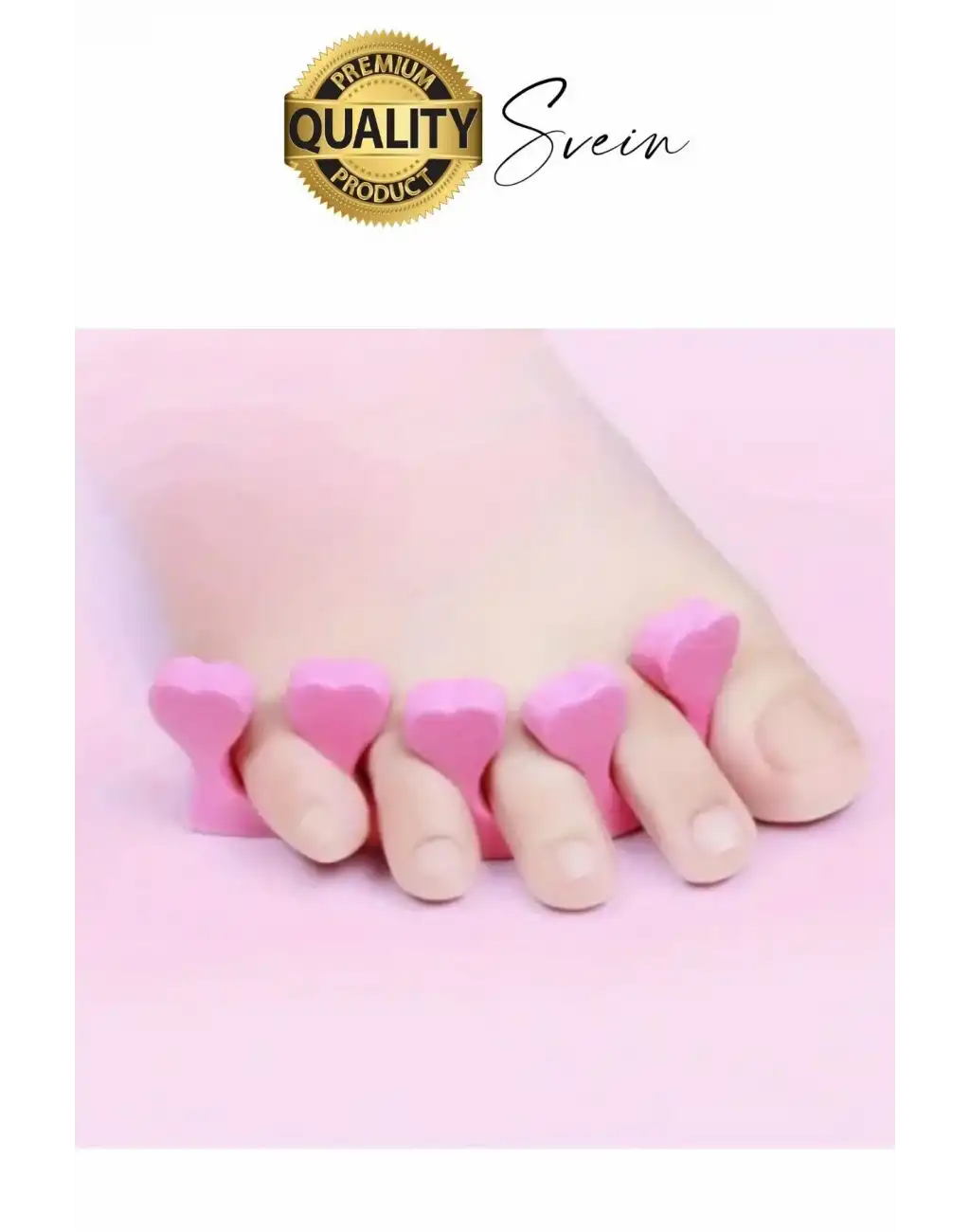 Esnek Rahat Konforlu Manikür Pedikür El Ayak Oje Parmak Ayırıcı Arası Sünger Aparatı Aleti 5 Adet