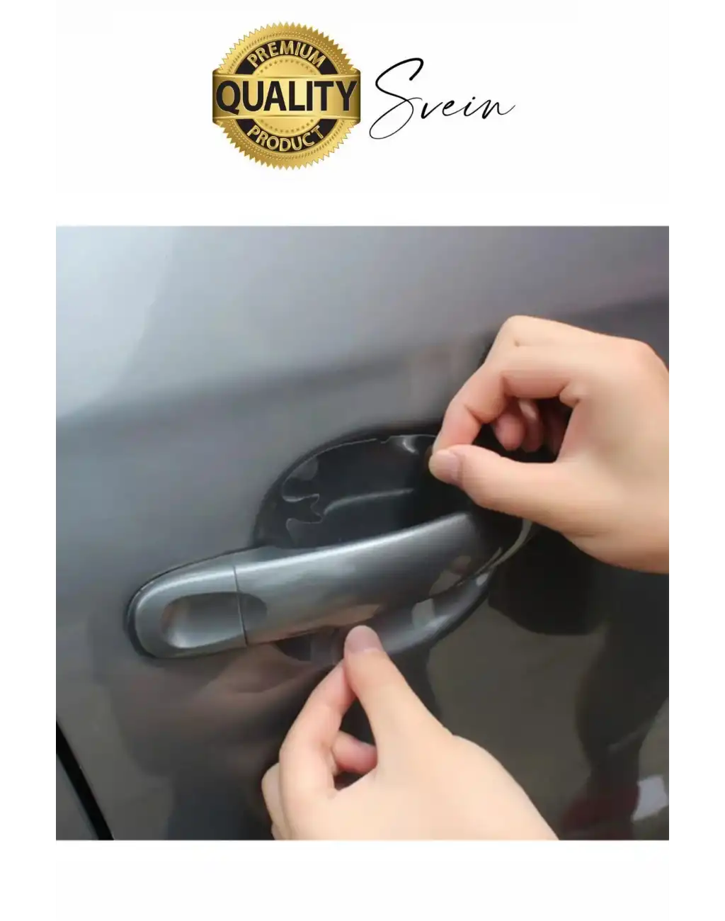 Araba Kapı Kolu Çizilme Koruyucu Şeffaf Film Yapışkanlı Boya Kaldırmaz Zarar Vermez Çizik Koruma