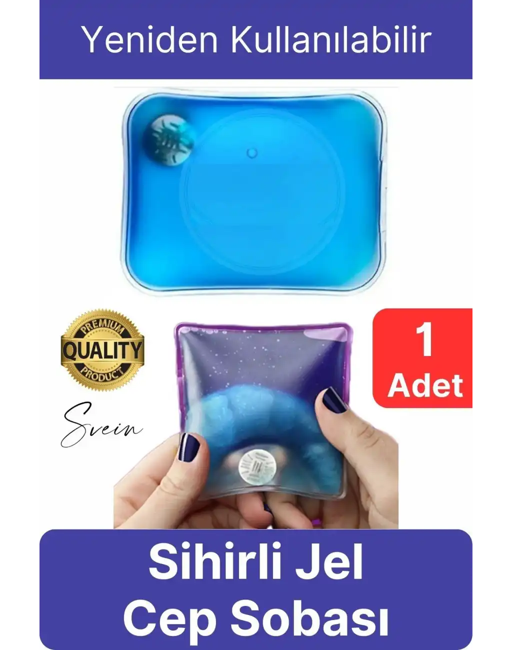 1 Adet El Cep Sobası Sihirli Jel Isıtıcı Sıcak Su Torbası Ped Isınmatik Avcı Balıkçı Dağcı Kamp