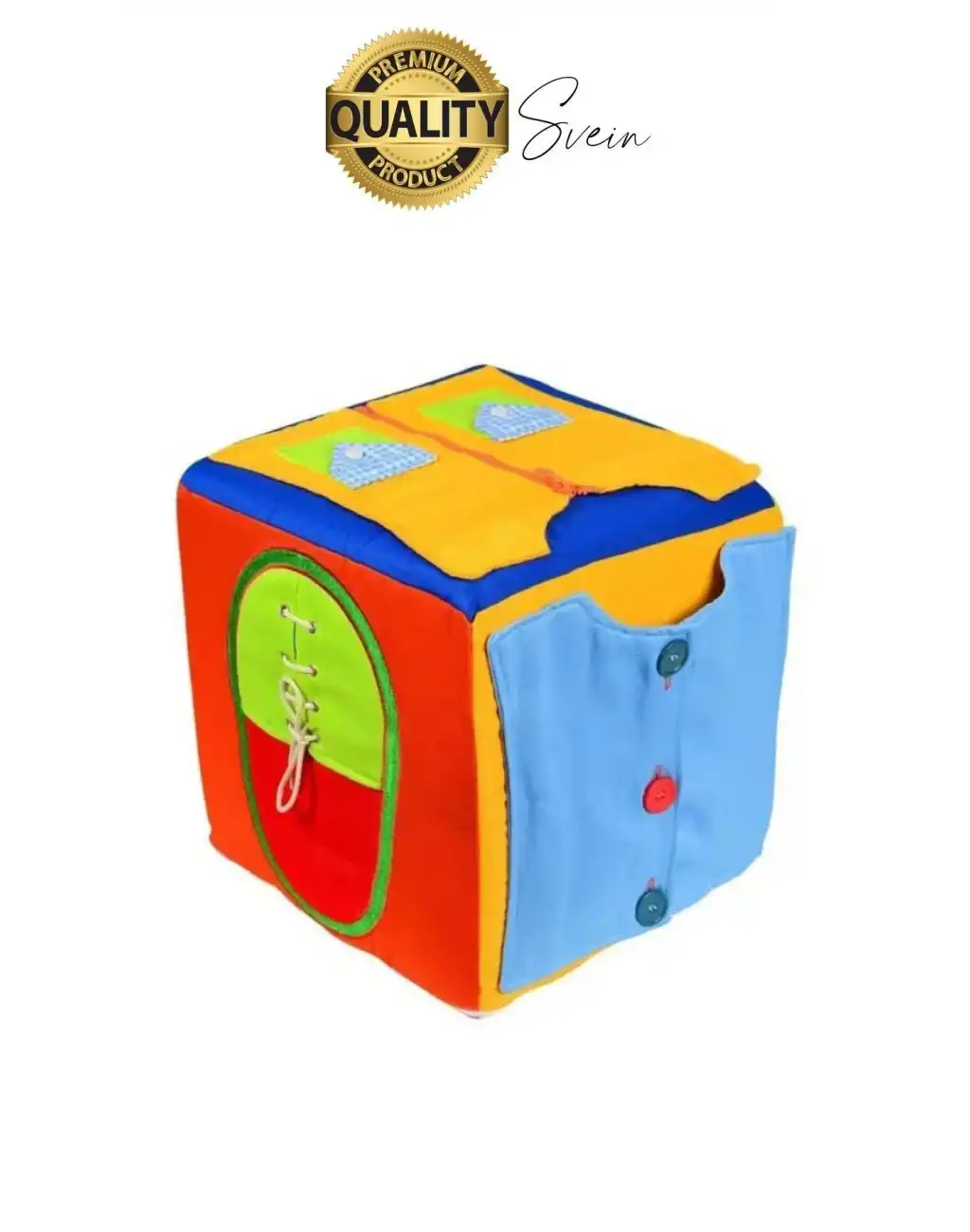 Motor Beceri Küpü Sünger Eğitici Öğretici Renkli Denge Koordinasyon Pratiklik Zeka Geliştiren