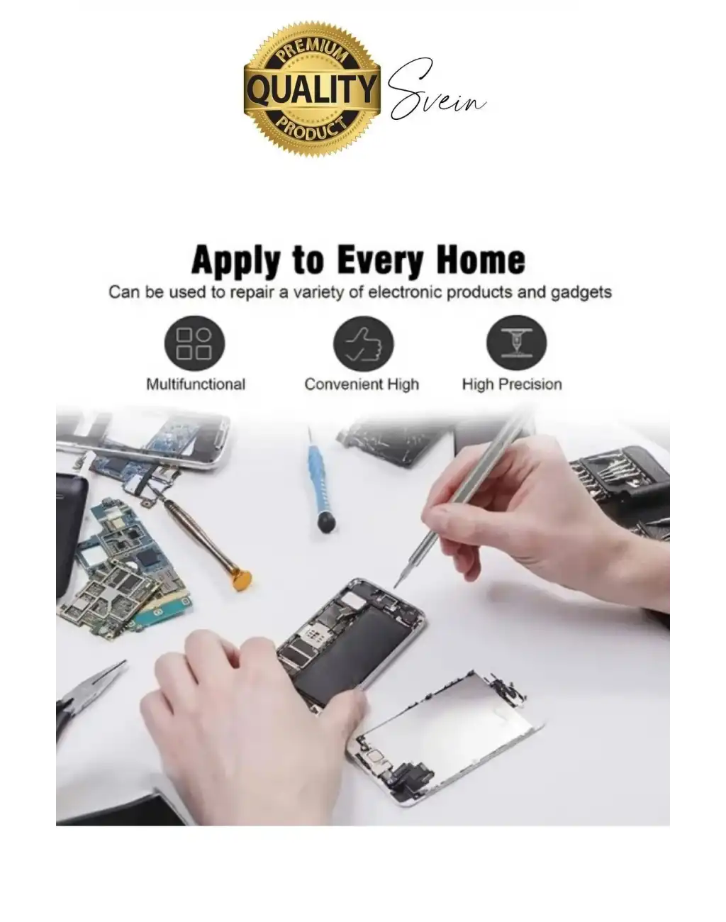 Çok Amaçlı 25 Parça Tornavida Seti Cep Telefonu Gözlük Kamera Saat Tablet Onarım Tamir Özel Kutulu