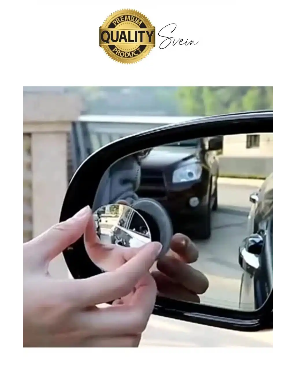 Yapışkanlı Geniş Açı 2 Adet Ayarlanabilir Kör Nokta Aynası Park Etme Çerçevesiz Etkili Görüş Açısı