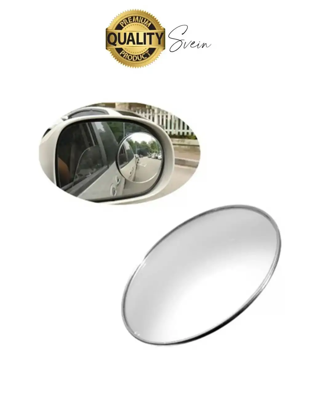 Yapışkanlı Geniş Açı 2 Adet Ayarlanabilir Kör Nokta Aynası Park Etme Çerçevesiz Etkili Görüş Açısı