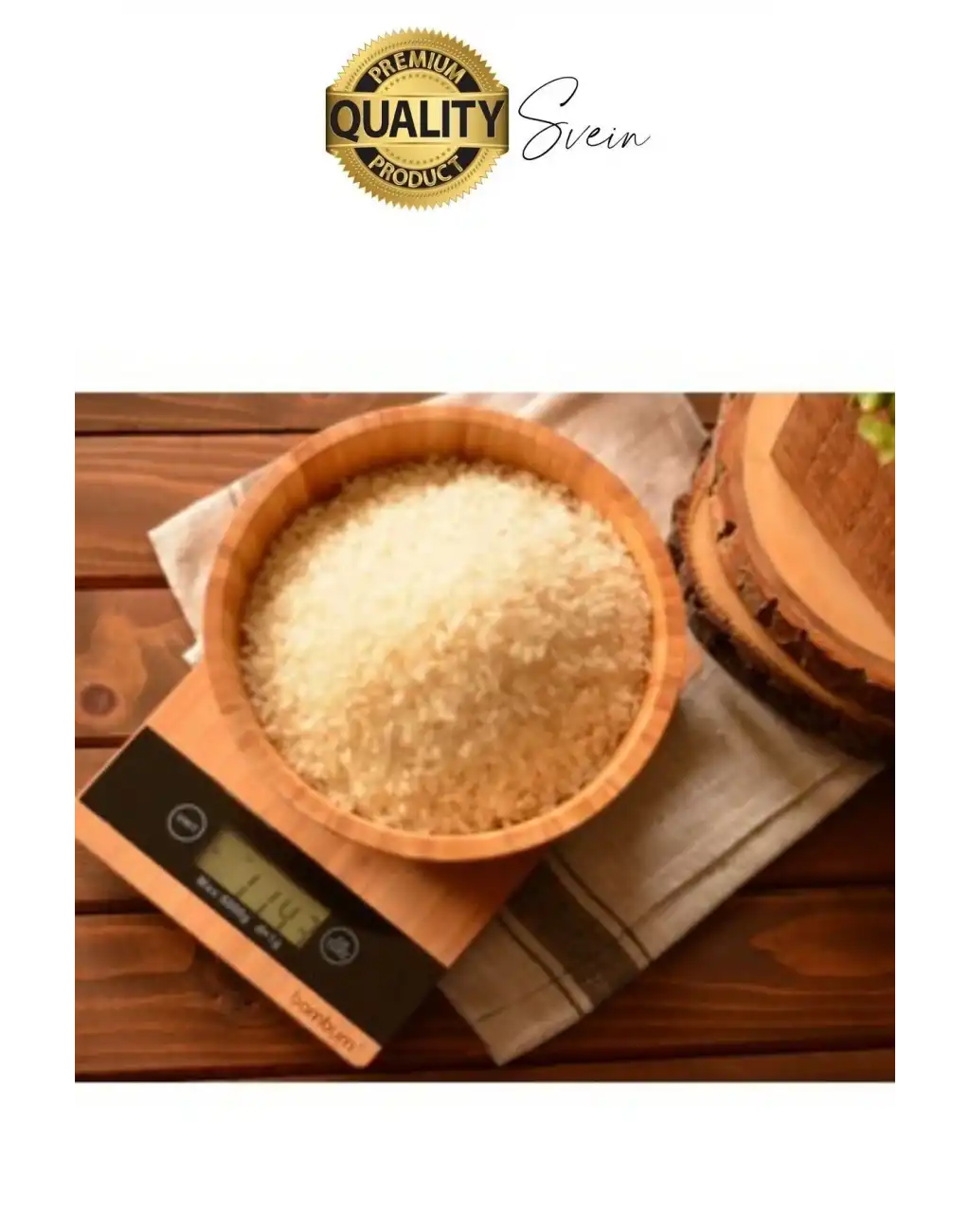 Premium Ahşap Dijital Ekranlı Yüksek Hassasiyet Mutfak Terazisi Bambu Tartı 5 kg Kapasiteli