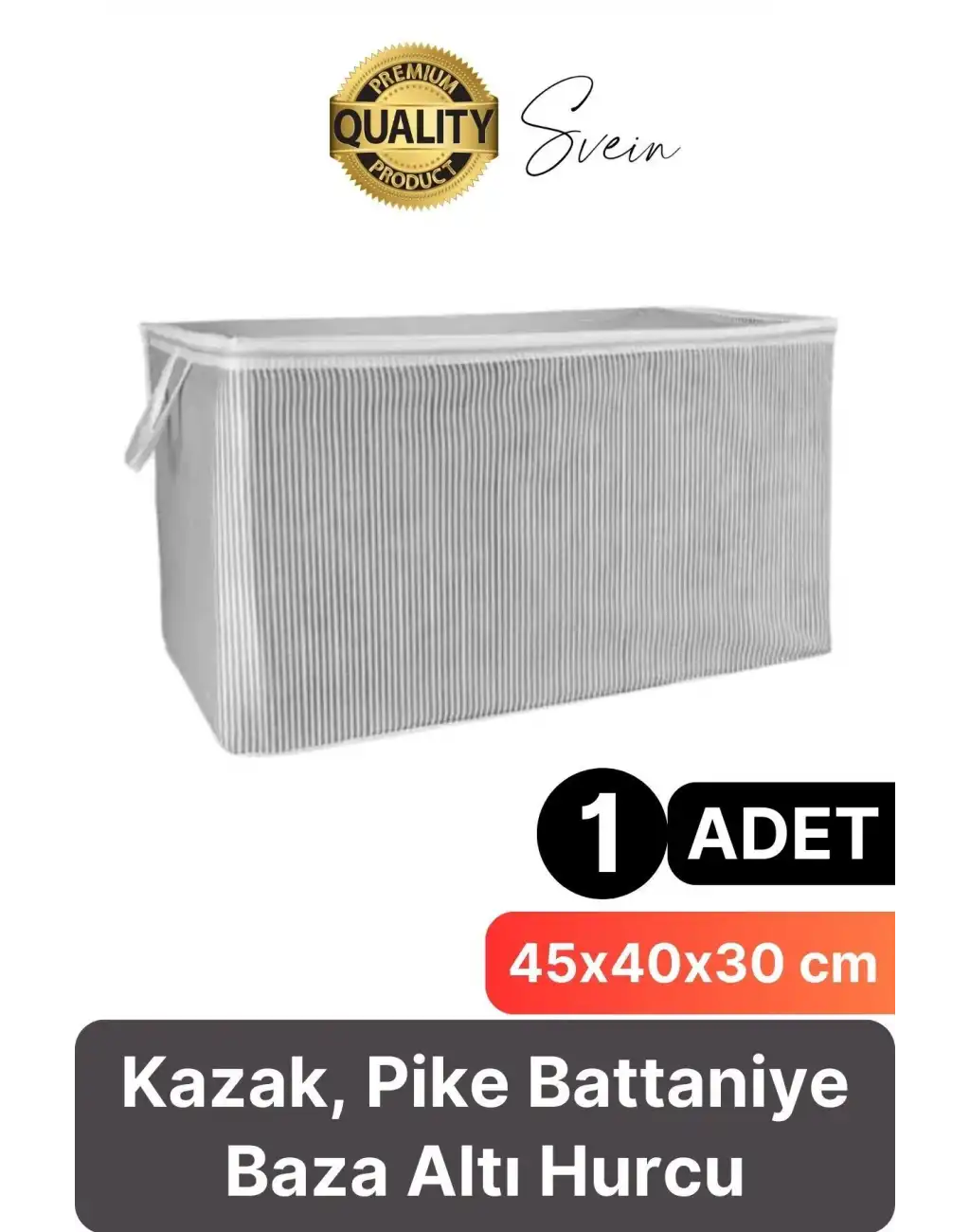 Çok Amaçlı Kazak Pike Battaniye Kıyafet Hurcu Dolap Düzenleyici Yerden Tasarruf Baza Altı Mini Boy