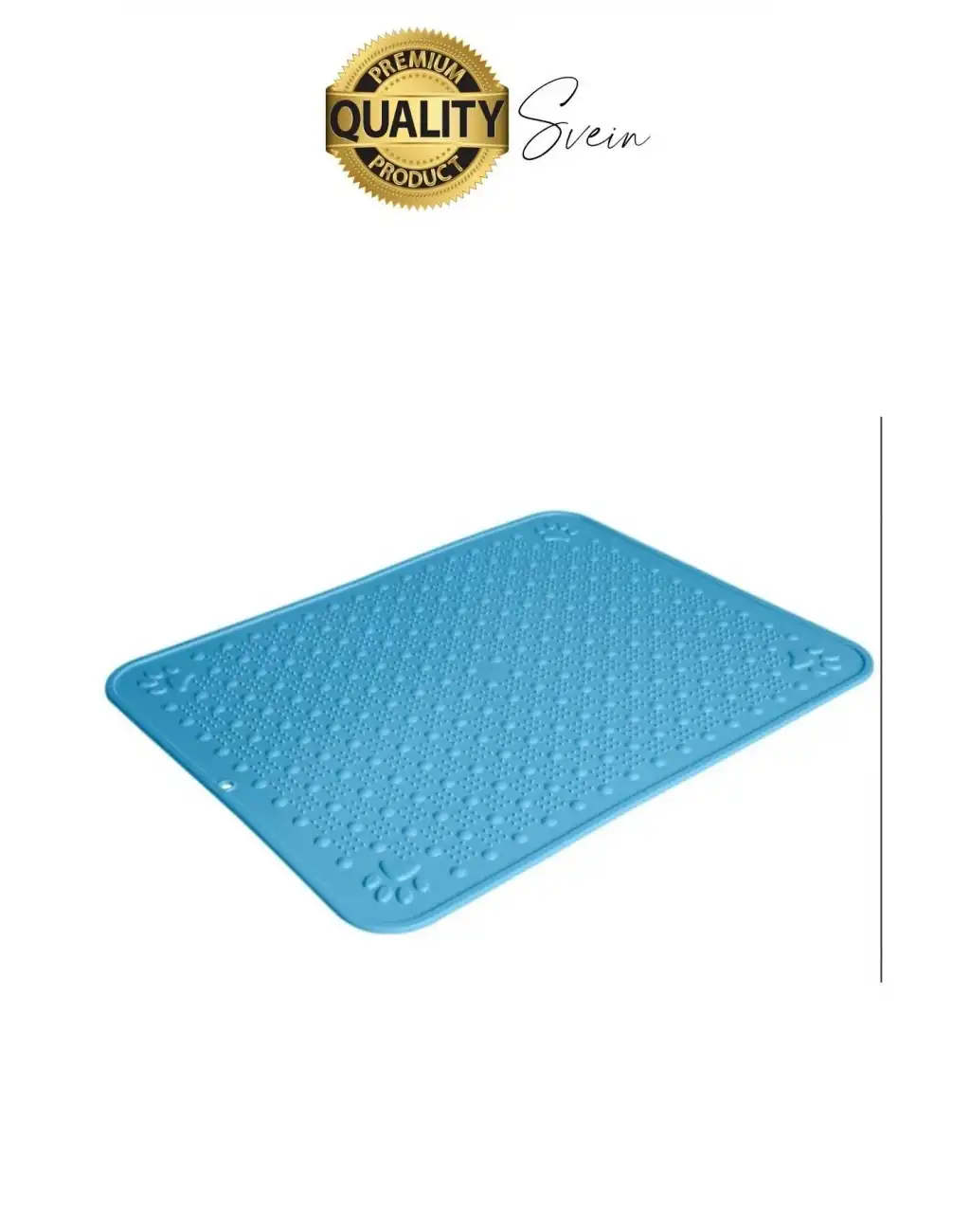 Evcil Hayvan Tuvalet Önü Paspası Silikon Mama Kum Matı Kedi Kumu Yıkanabilir Toz Tutucu Yatak Önü