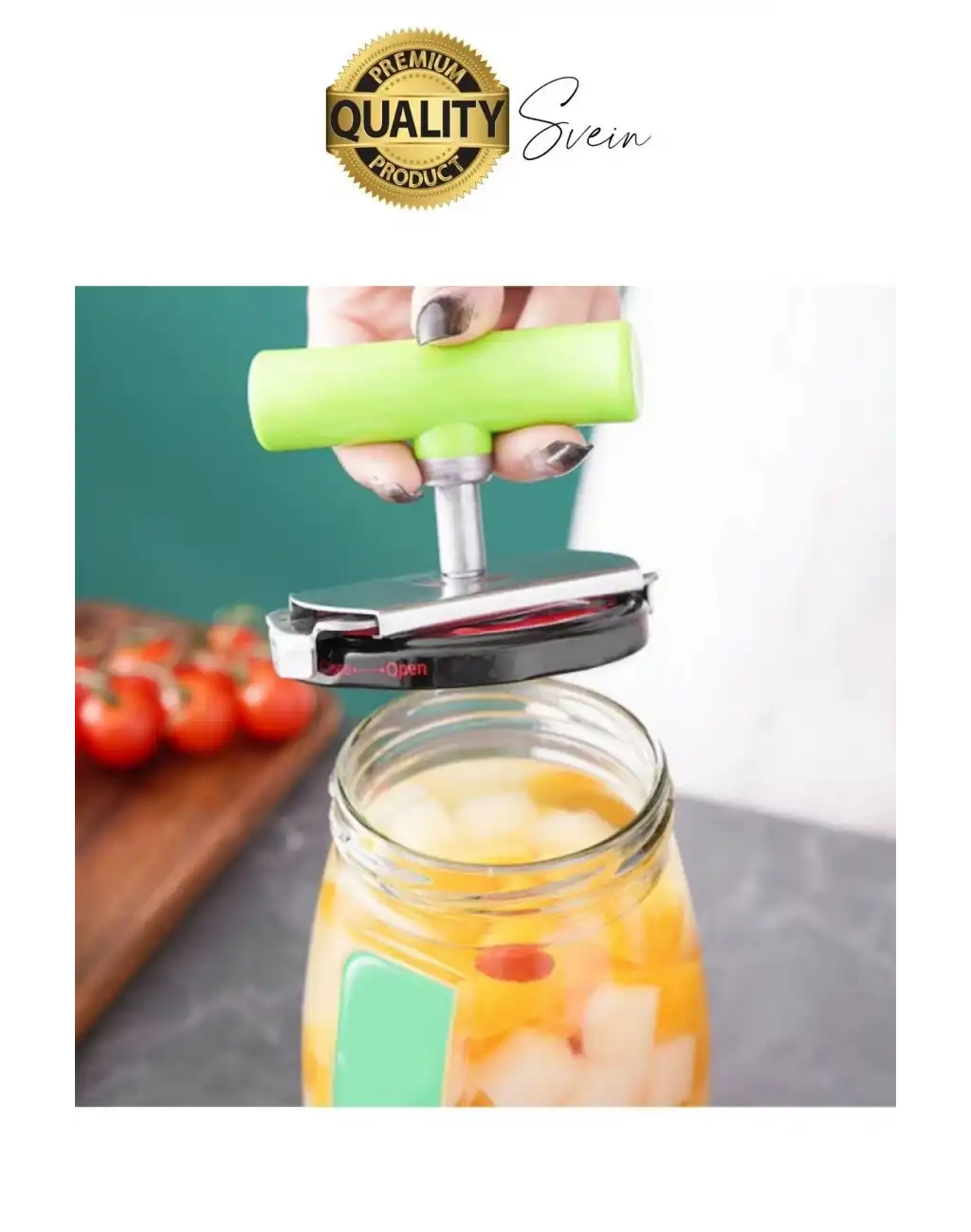 Pratik Kavanoz Kapağı Açacağı Ölçülü Ayarlanabilir Kolay Metal Şişe Kapak Açıcı Plastik Tutacak