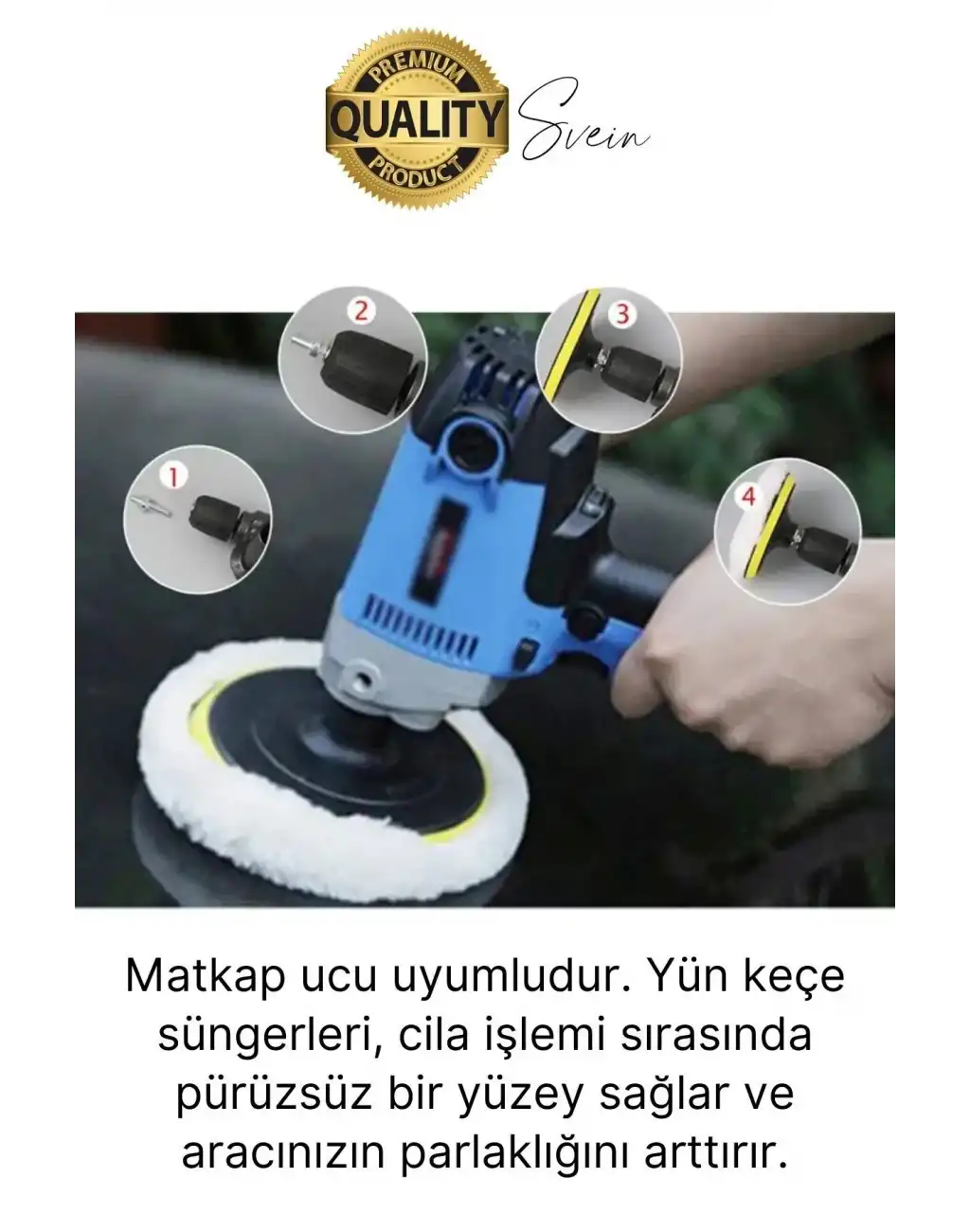 Premium Pasta Cila Seti Araba Çizik Giderici Partlatma Süngeri Araç Parlatıcı Kaporta Tampon Polisaj