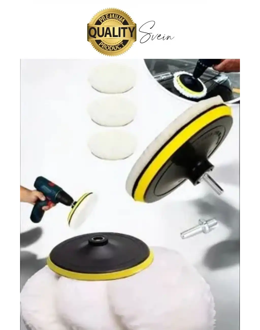 Premium Pasta Cila Seti Araba Çizik Giderici Partlatma Süngeri Araç Parlatıcı Kaporta Tampon Polisaj