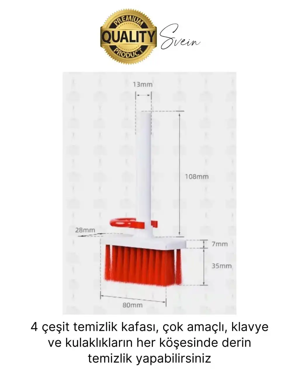 Çok Amaçlı Klavye ve Kulaklık Temizleme Seti Elektronik Cihaz Fırçalı Bilgisayar Tuş Çektirme