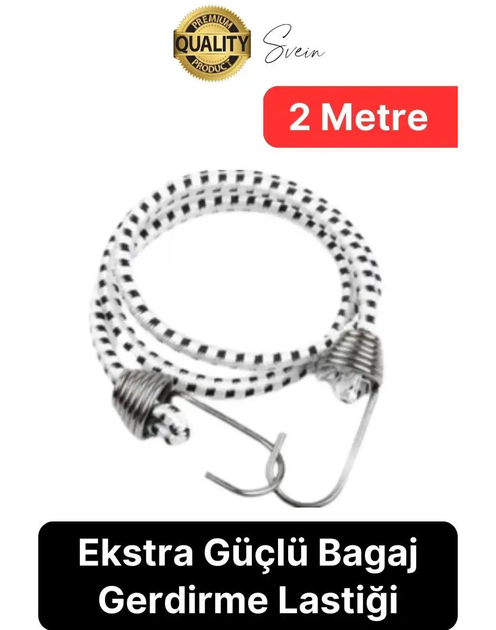Geniş Uzun Bagaj Lastiği 2 mt Kancalı Gerdirme Bisiklet Sabitleme Bagaj Halatı Araba Karavan