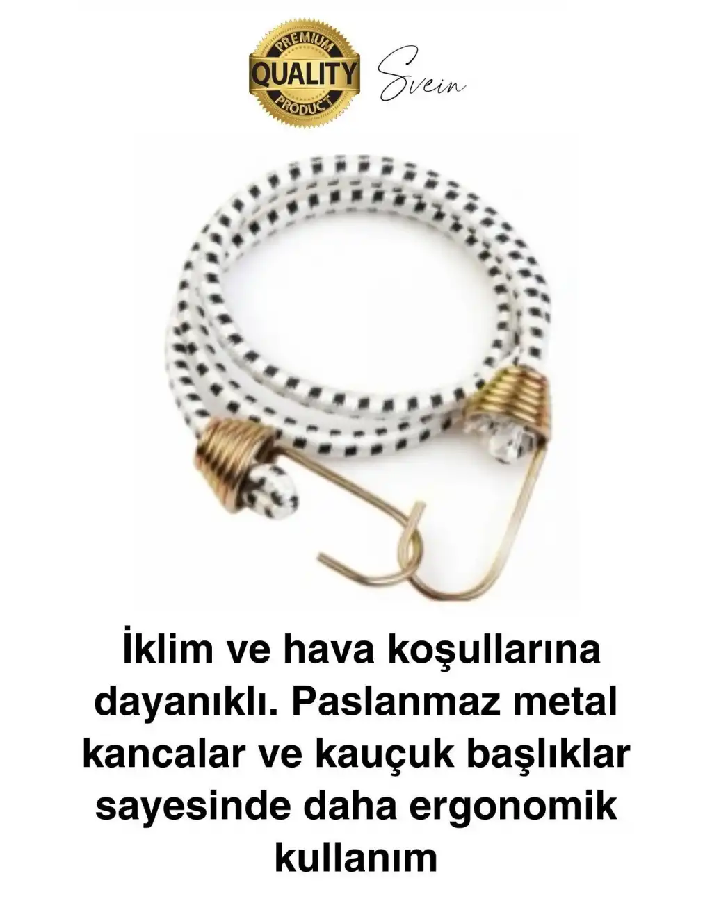 Geniş Uzun Bagaj Lastiği 1,5 mt Kancalı Gerdirme Bisiklet Sabitleme Bagaj Halatı Araba Karavan