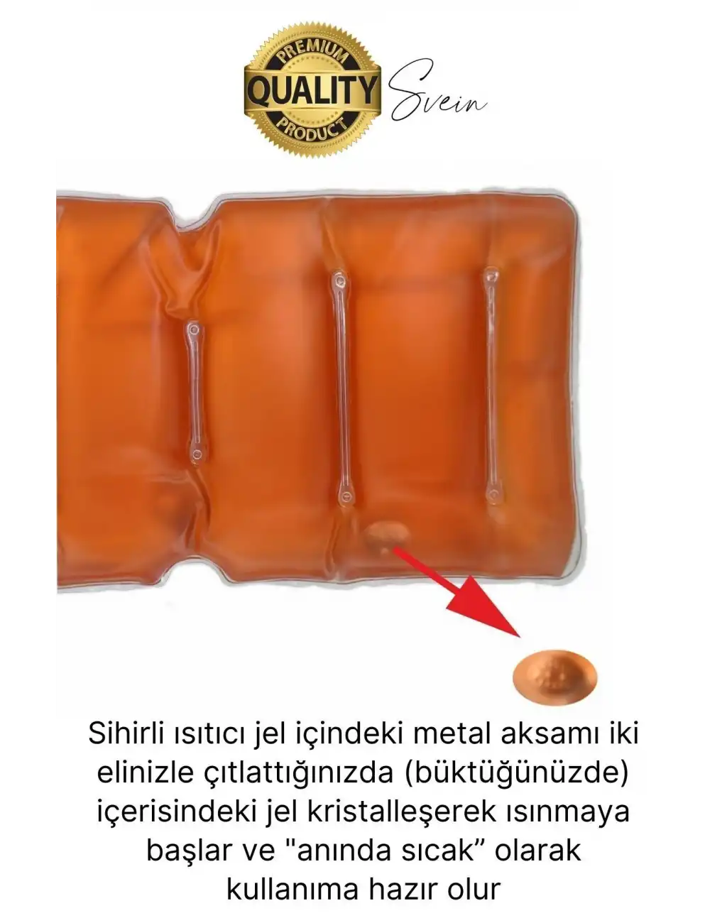 Büyük Boy Yeniden Kullanılabilir Sihirli Jel Sıcak Soğuk Kompres Termojel Bel ve Sırt Vücut Isıtıcı