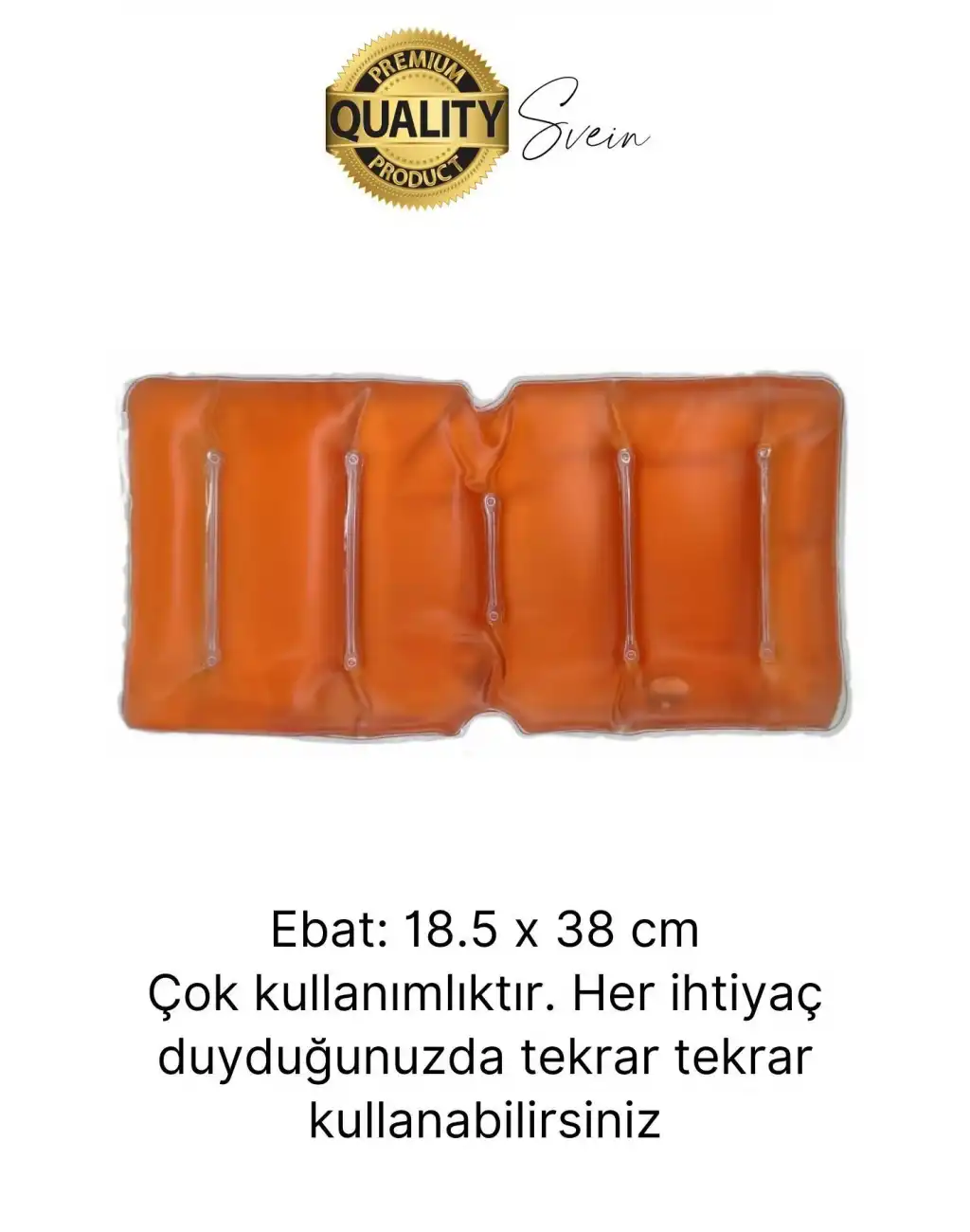 Büyük Boy Yeniden Kullanılabilir Sihirli Jel Sıcak Soğuk Kompres Termojel Bel ve Sırt Vücut Isıtıcı