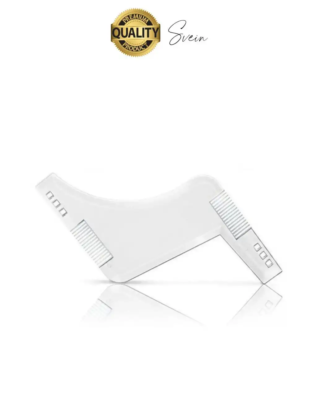 Yeni Sezon Sakal Şekillendirici Kalıp Tarak Bıyık Bakım Şablon Erkek Ense Cep Favori Simetrik Kesim