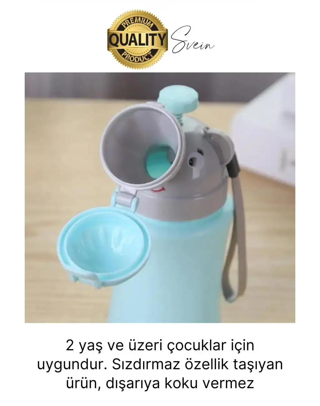 Portatif Erkek Çocuk Pisuarı Lazımlık Çiş Eğitimi Taşınabilir Acil Taşınabilir Mavi Oğlan Tuvalet