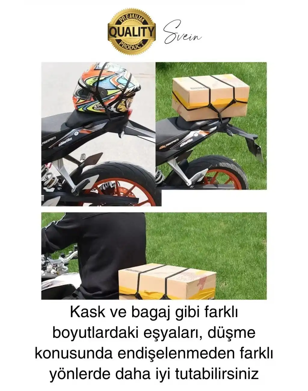 Premium 90 cm Esnek Kancalı Bagaj Halatı Yük Bağlama Taşıma Aşınmaz Kopmaz Dayanıklı Siyah Lastik