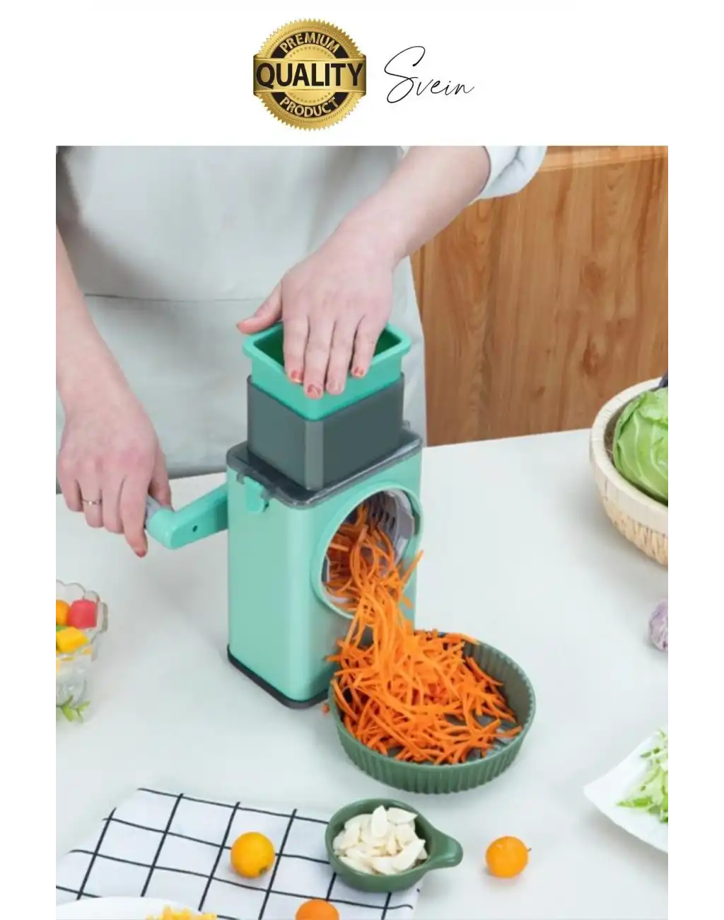 Fonksiyonel Rende Kollu Sebze Doğrayıcı Dilimleyici Mutfak Tambur Peynir Fındık Ceviz Öğütücü