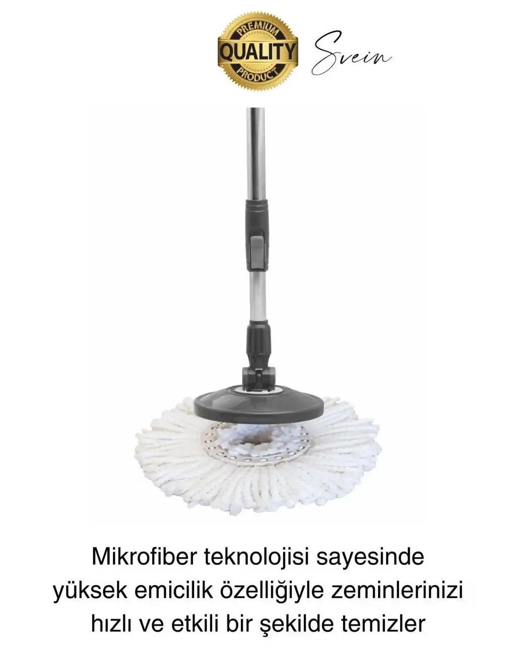 Ultra Emici Yedek Mop Başlığı Mikrofiber Paspas Püsküllü Temizlik Fayans Parke Laminant Silme Bezi