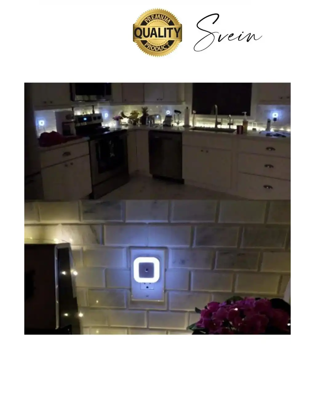 Cata Fotoselli Gece Lambası Karanlıkta Otomatik Yanıp Sönen Aydınlığa Duyarlı Koridor Antre Loş Led Işık