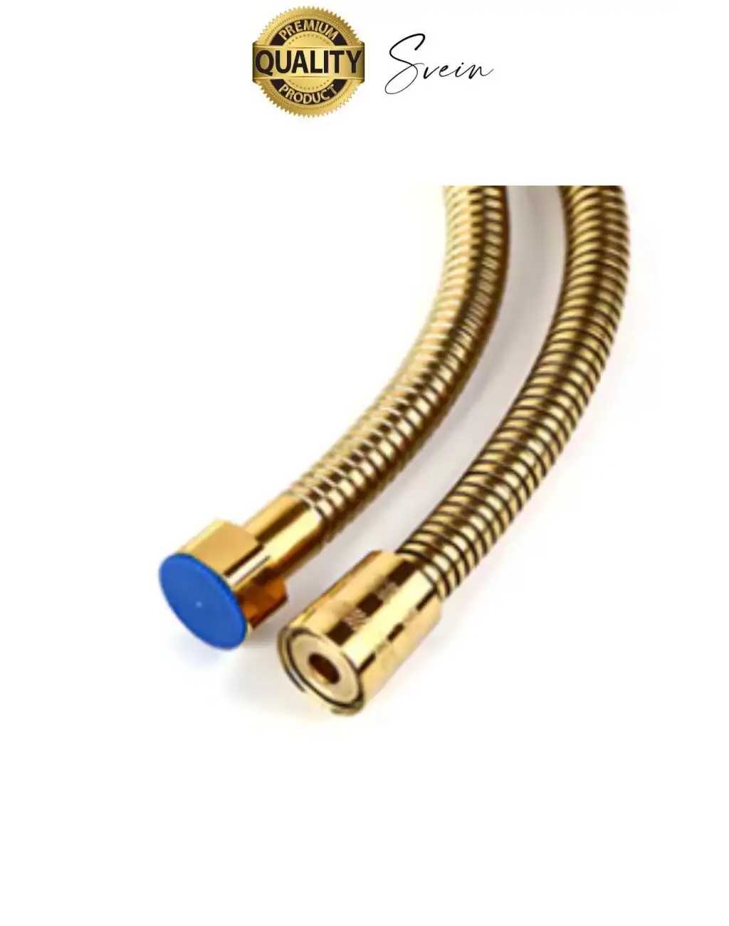 Yüksek Kalite Paslanmaz Kırılmaz Çelik Örgülü Duş Hortumu Uzayan Spiral 150 cm Büküm Önleyici