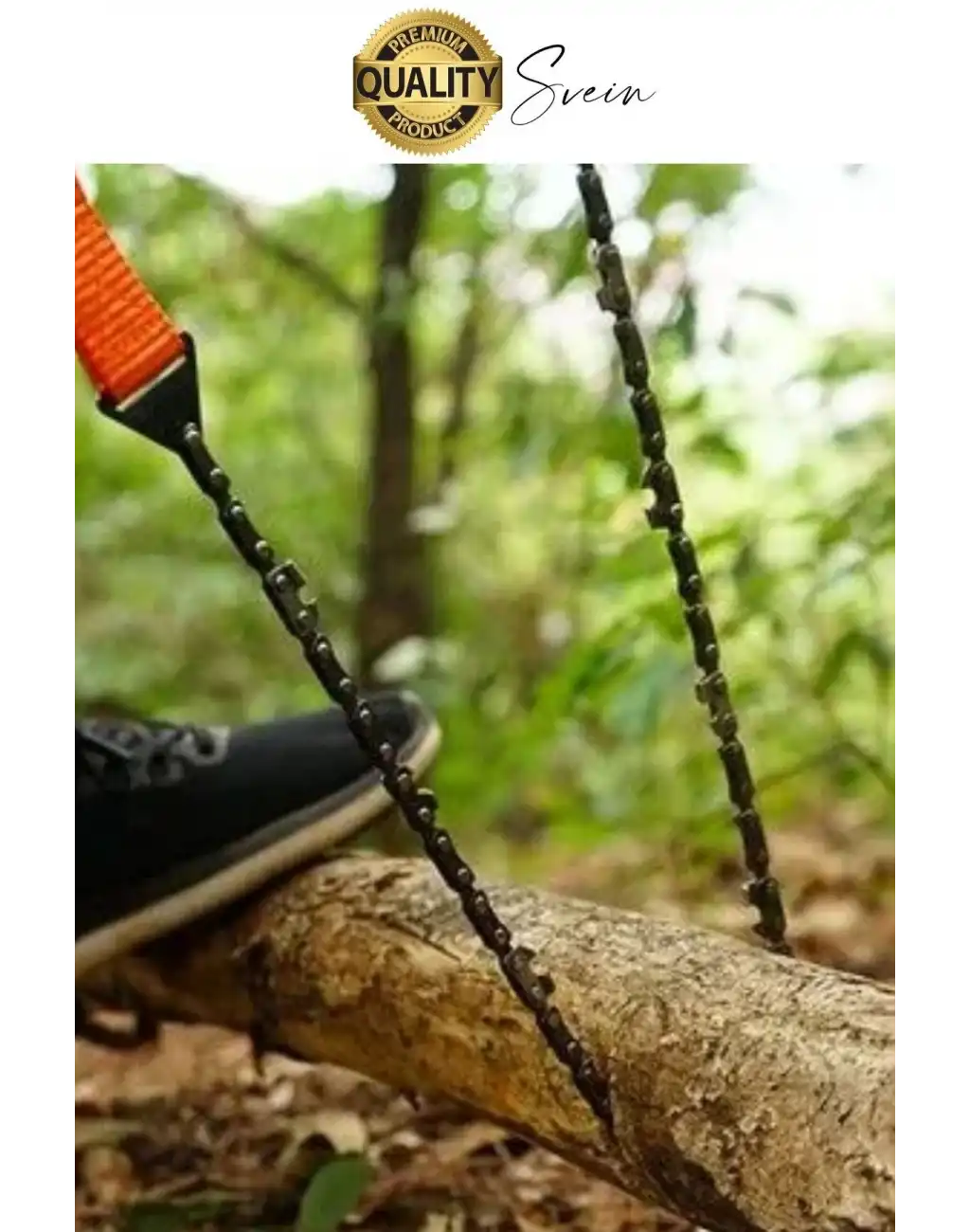 Taşınabilir Mini El Zincirli Testere Kamp Doğa Ağaç Dal Kesme Çelik Hafif Pratik Taşıma Çantası