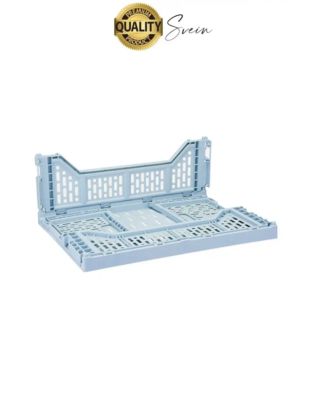 Çok Amaçlı Yer Kaplamayan Katlanabilir Renkli Kasa Sepet Sebze Meyve Eşya Saklama Organizer Kutu