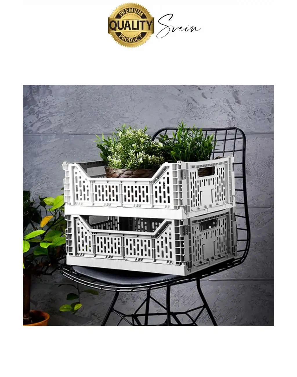 Çok Amaçlı Yer Kaplamayan Katlanabilir Renkli Kasa Sepet Sebze Meyve Eşya Saklama Organizer Kutu