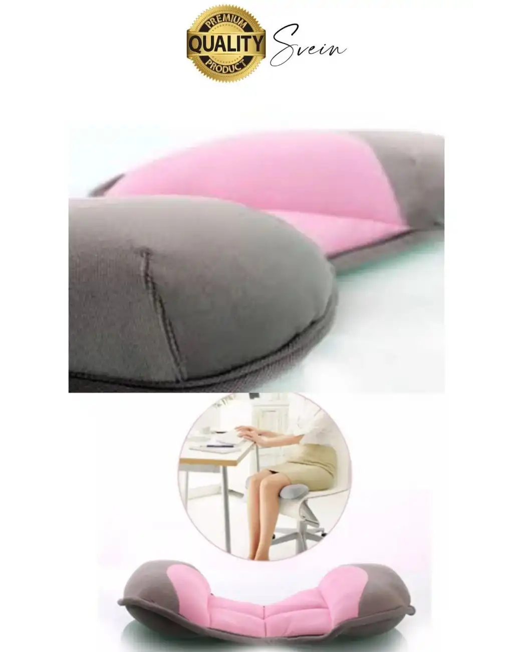 Premium Terleme Yapmaz Dik Duruş Düzgün Oturuş Sağlayan Bacak Çarpıklığını Gideren Medikal Minder