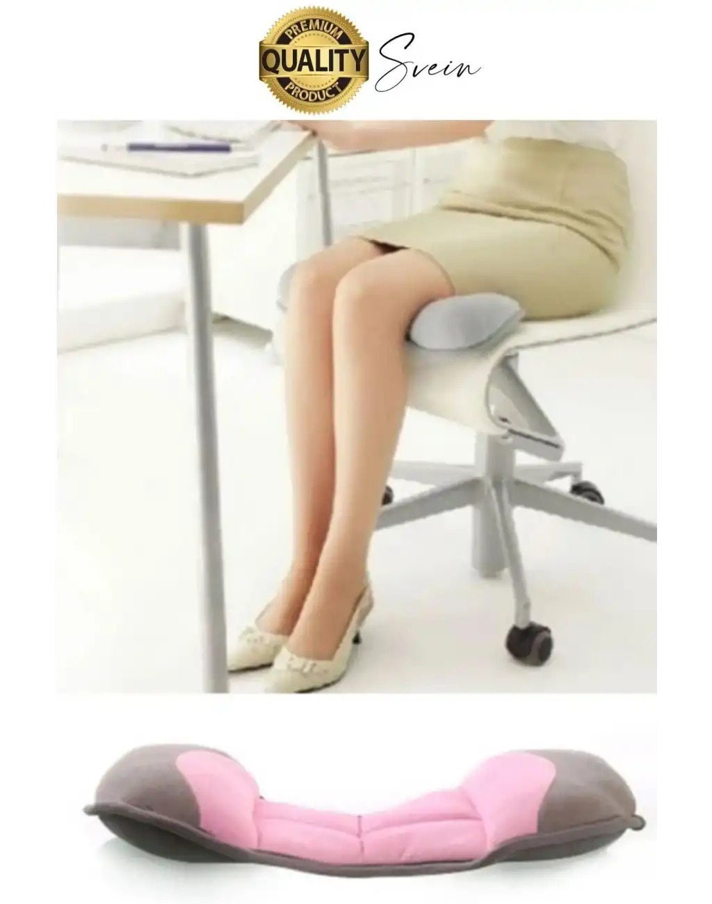 Premium Terleme Yapmaz Dik Duruş Düzgün Oturuş Sağlayan Bacak Çarpıklığını Gideren Medikal Minder