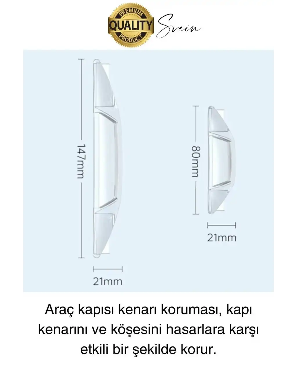 Yüksek Kaliteli Araç Kenar Koruma Şeridi Şeffaf Koruyucu Filmi Araba Kapı Boya Anti Çizilme