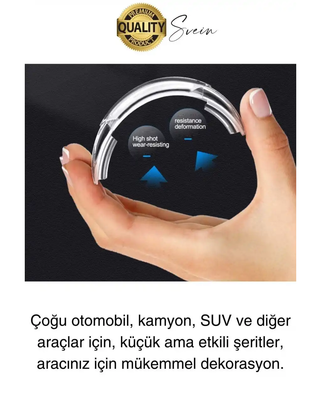 Yüksek Kaliteli Araç Kenar Koruma Şeridi Şeffaf Koruyucu Filmi Araba Kapı Boya Anti Çizilme