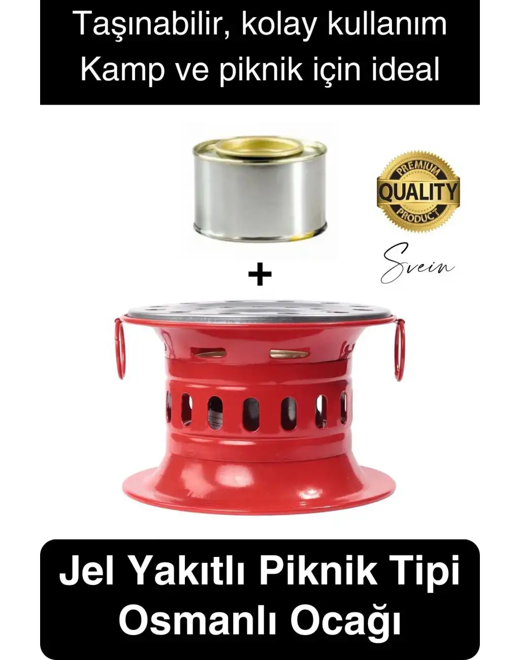 Özel Üretim Jel Yakıtlı Isıtıcı Osmanlı Ocağı Ev İş Yazlık Piknik Kamp Tipi Kolay Taşınabilir Ocak