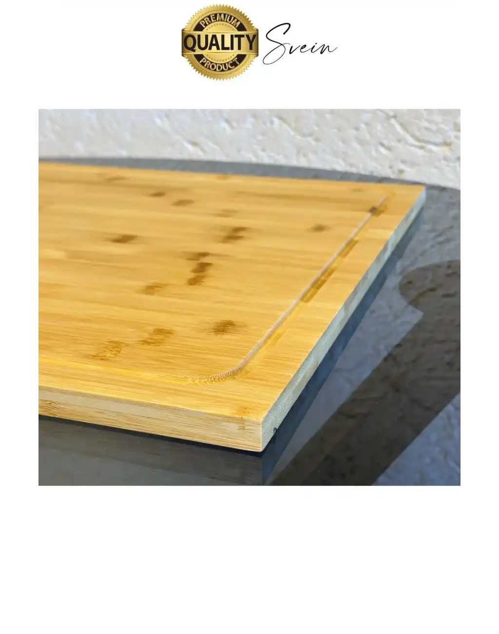 Ahşap Kesme Tahtası Panosu Doğrama Ayaklı Tezgah Üstü Hijyenik Deforme Olmaz Dayanıklı 35x24 cm